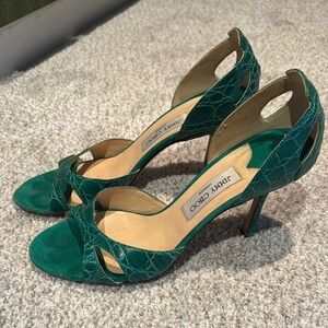 Jimmy Choo Green Heels